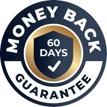 Seller graphic stating a 60-day money-back guarantee